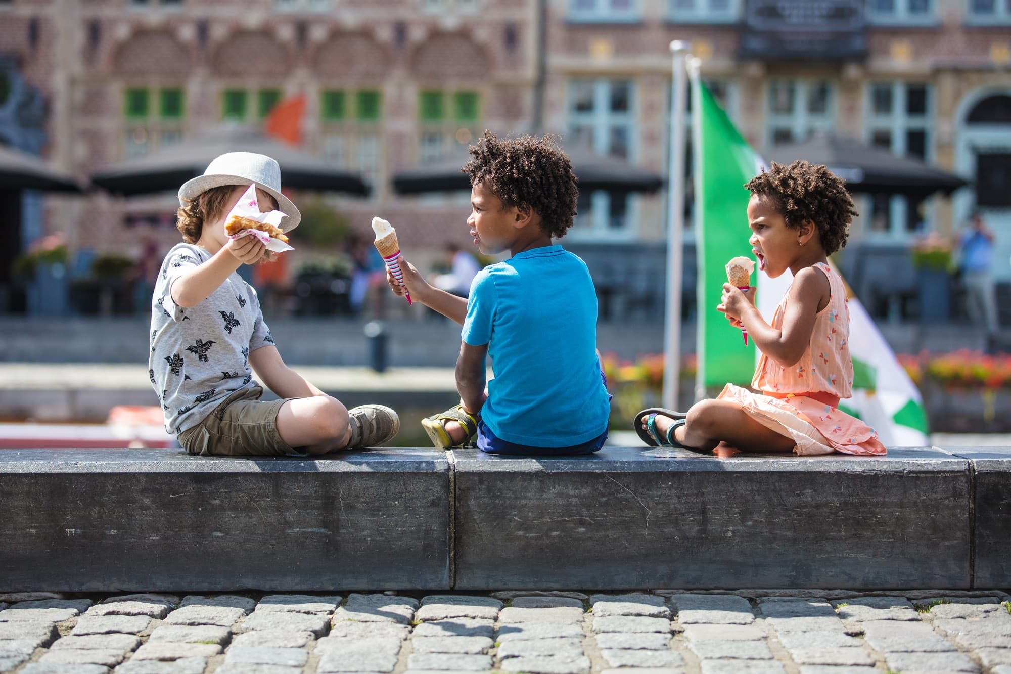 Ghent with children