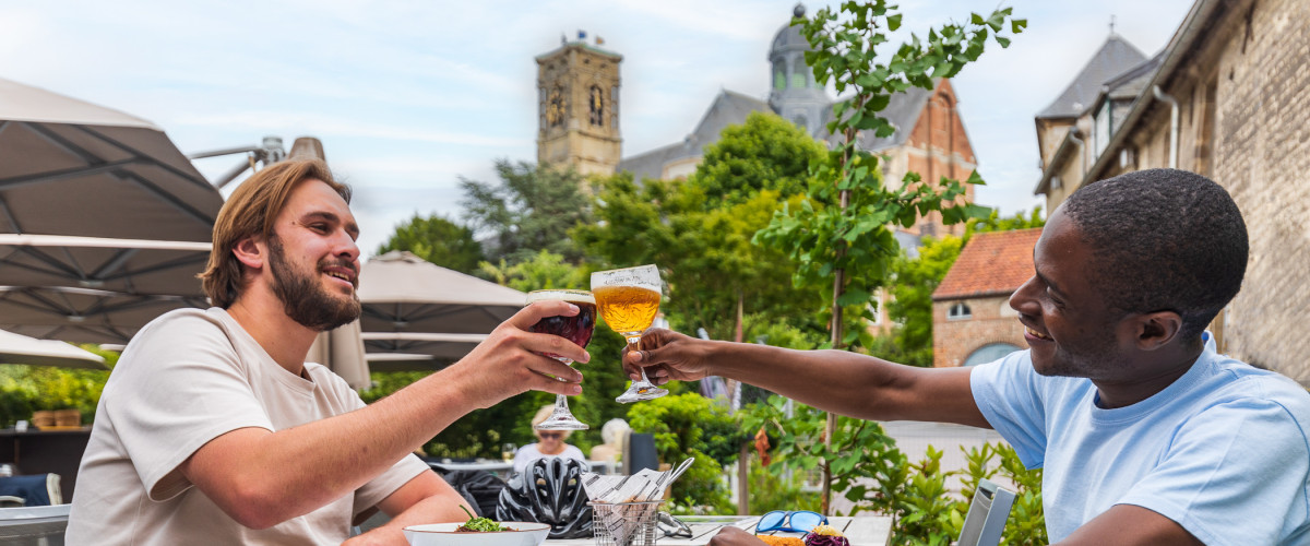 Grimbergen - Bier - toost